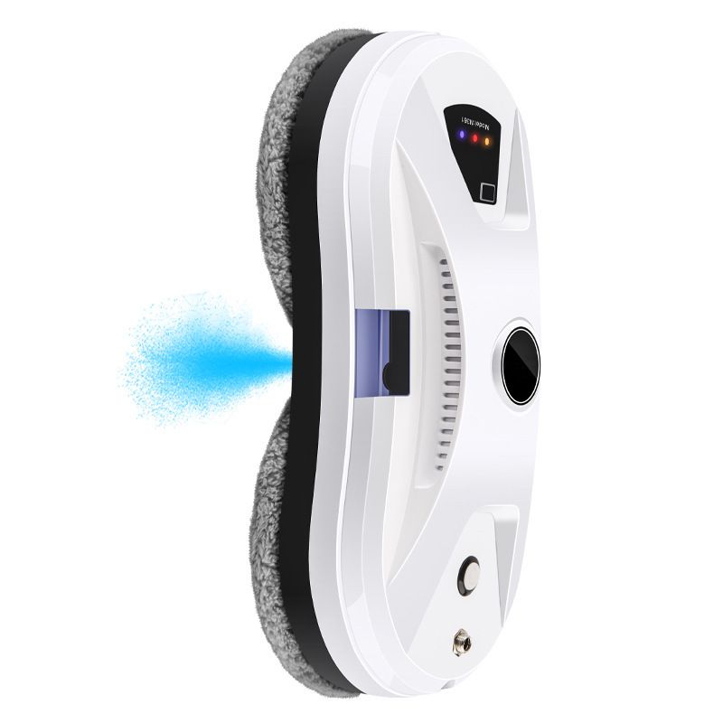 Window Cleaning Robot Large Suction Electric Spray Window Cleaning Robot Fall Prevention Remote Cleaner