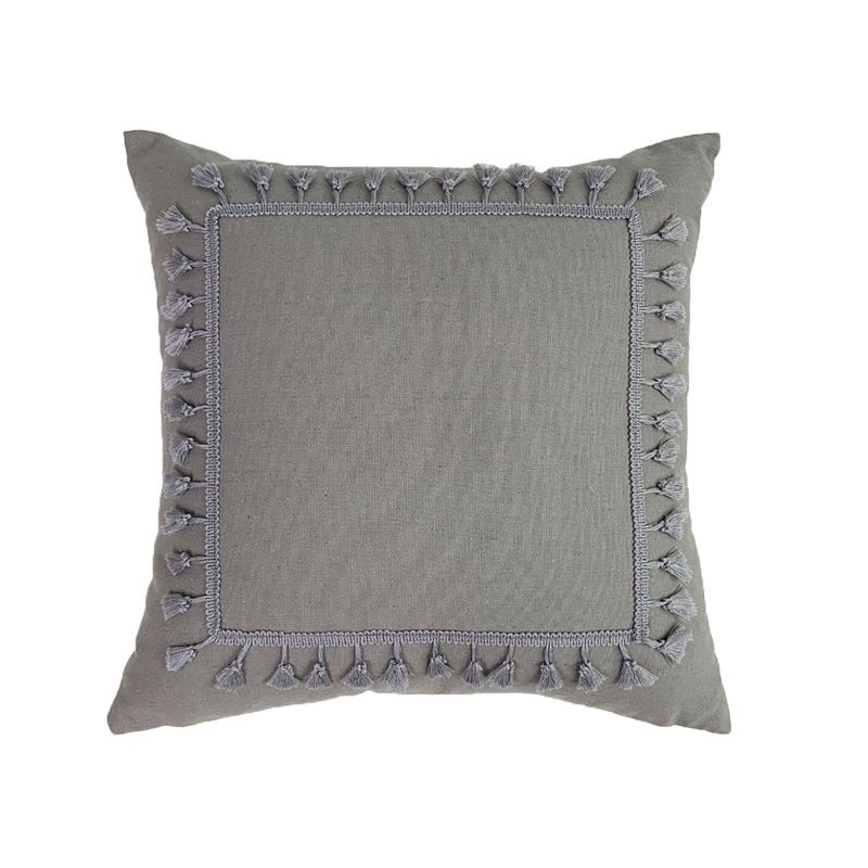 45x45cm Ins bohemian Pillowcase Tufted Lumbar Living Room Sofa Pillow Lumbar Pillow Retro Solid Color Cushion Cover Lumbar Cushion