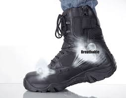 offer Delta Unisex Delta Military Tactical Leather Boot - Hightop Black