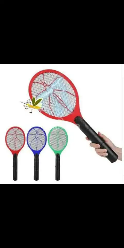 Electric Bug Zapper Swatter - Rechargeable LED Fly, Mosquito and Pest Killer Racket for Indoor and Outdoor Use