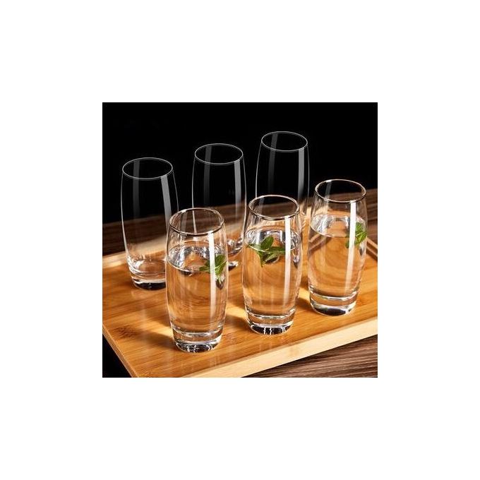 Nice One 6PCS 310ML High Quality Classy Whiskey Wine Water Glass Cups