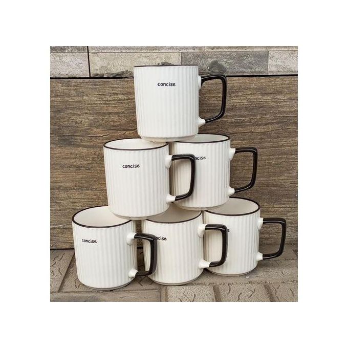 Best Deals, Get this Beautiful Combo of High Quality Black Plate and CONCISE Ceramic Mug