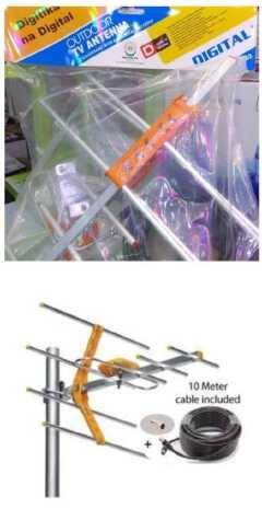 Phelistar High Gain Outdoor TV Antenna Aerial For DVBT2 HDTV