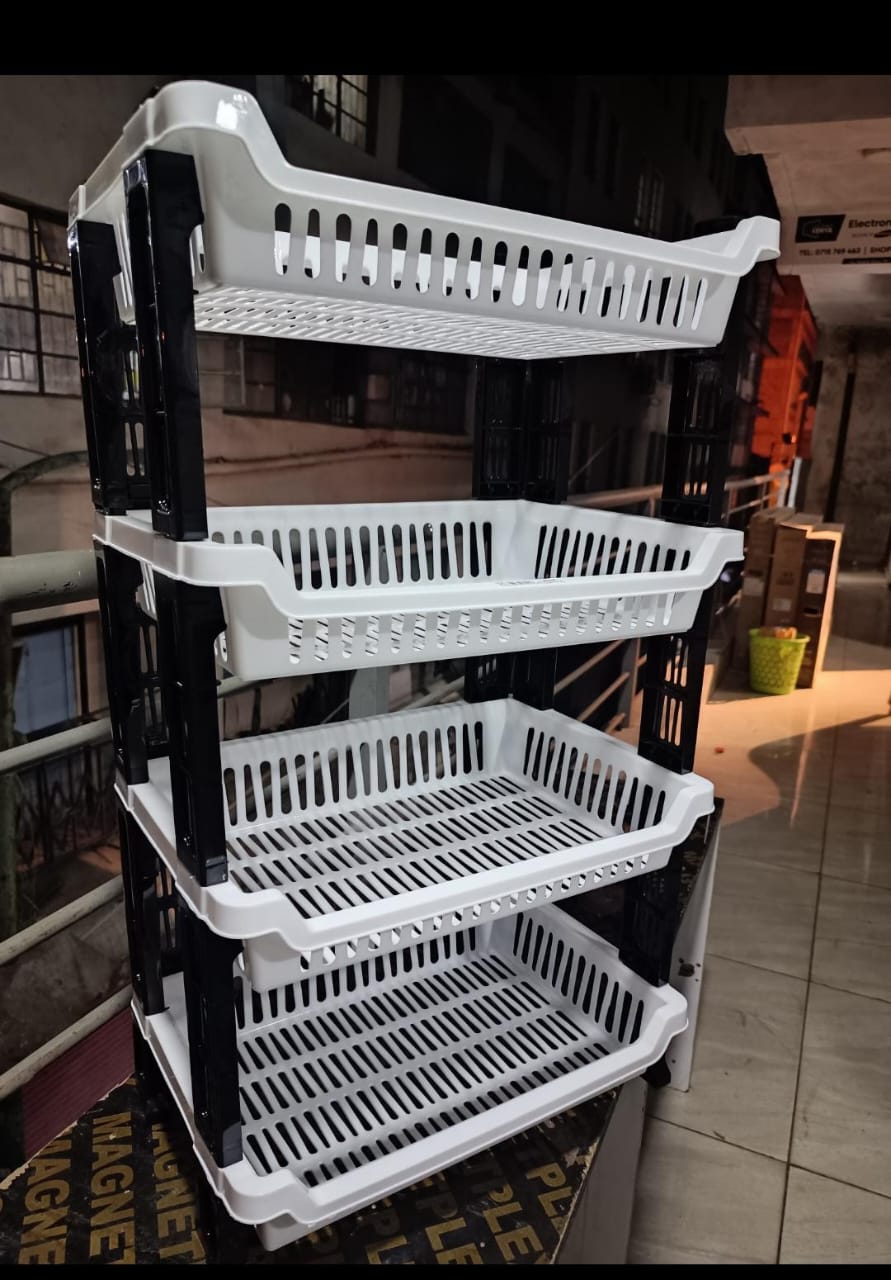 PRICE DROP! ANNIVERSARY DEALS! Hurry and Grab Yours! 4 Stacks / Layers Plastic Kitchen Organizer Dish Rack