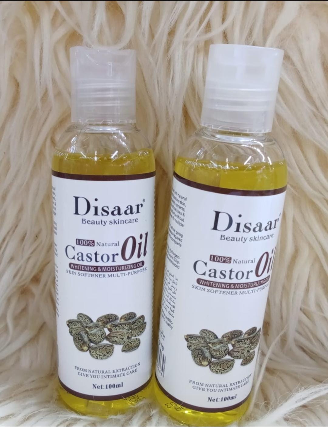 PRICE DROP! Disaar Organic 100% Natural Cold Pressed Castor Oil - 100ml