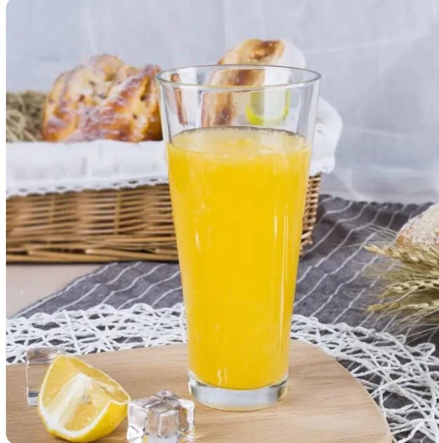 Sundabest 6pcs Tall Juice/water Glass