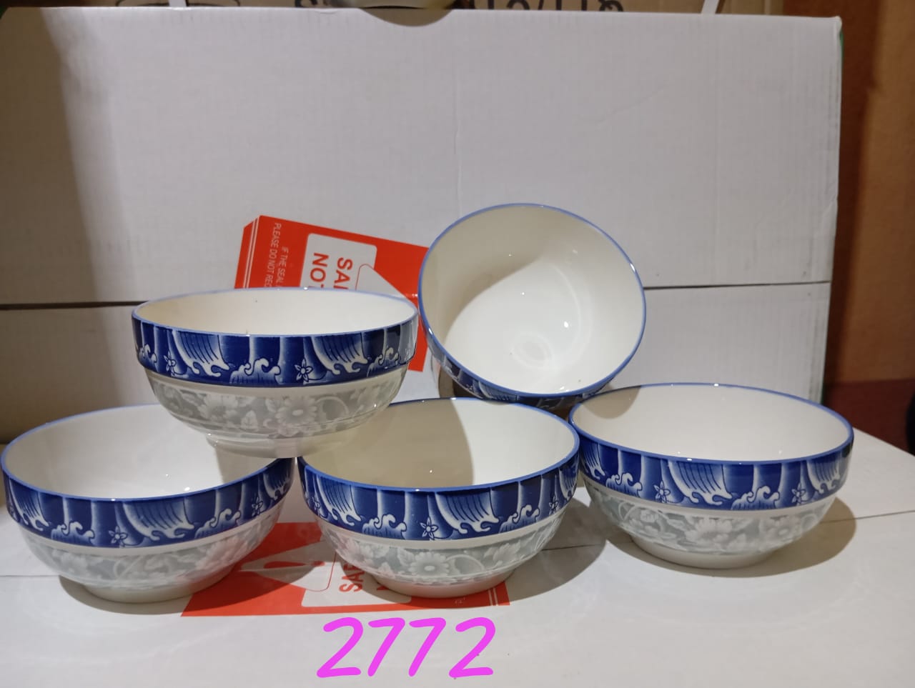 Decorated Soup Bowls, Set of 6. This bowl set offers a break- and crack-resistant construction that’s ideal for catering, food service, or everyday use.Because this unique material is lighter and dur