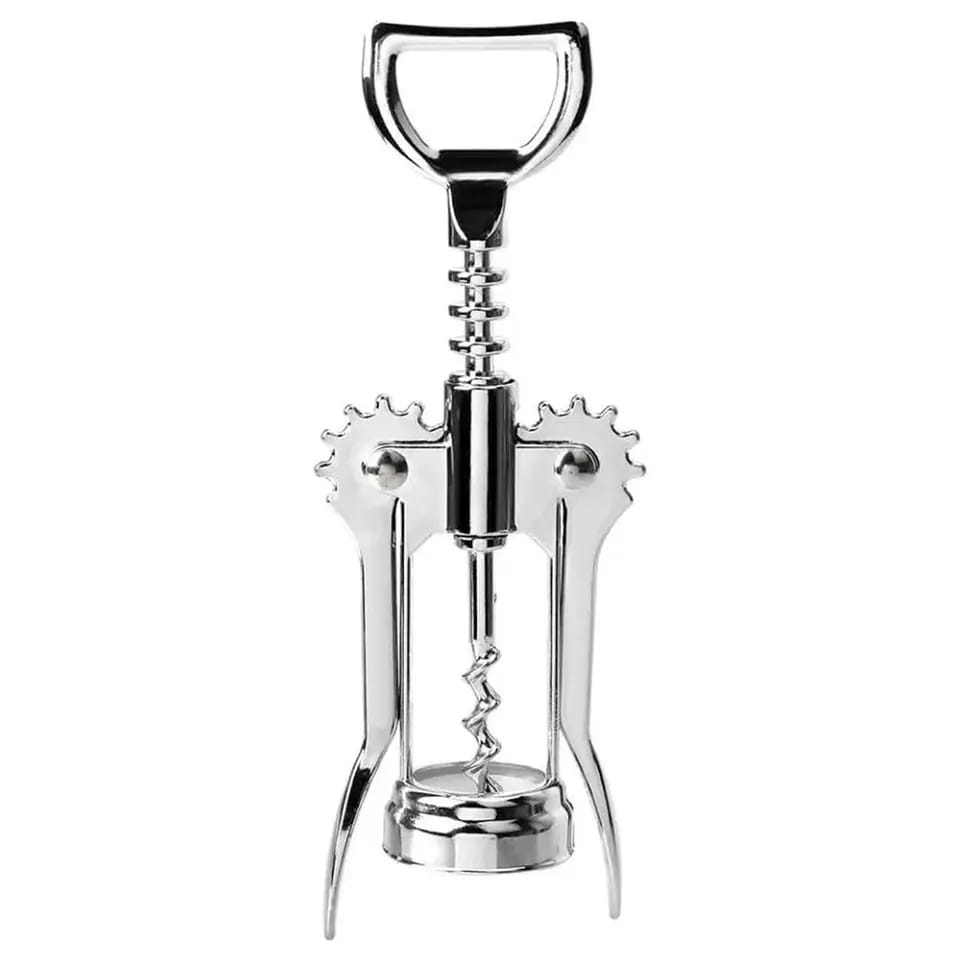 Stainless steel Corkscrew wine opener   Made of stainless steel  durable