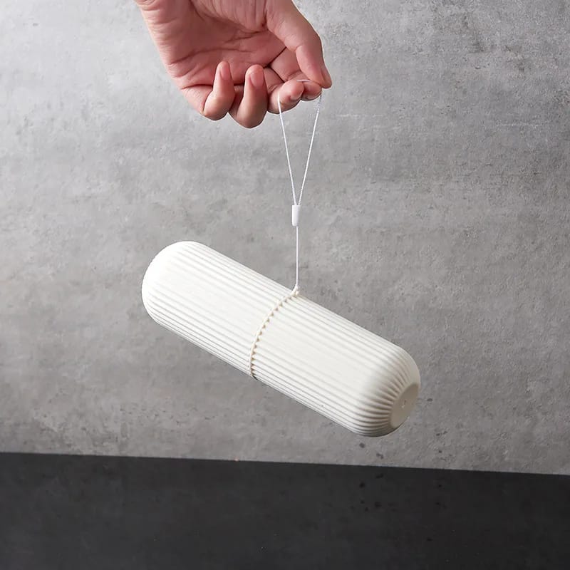 Portable travel toothbrush holder Random color