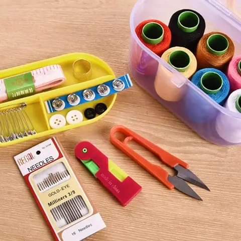 CBC Portable sewing kit  Sewing and Crotchet Work Needle set sewing set Home N travel sewing kit