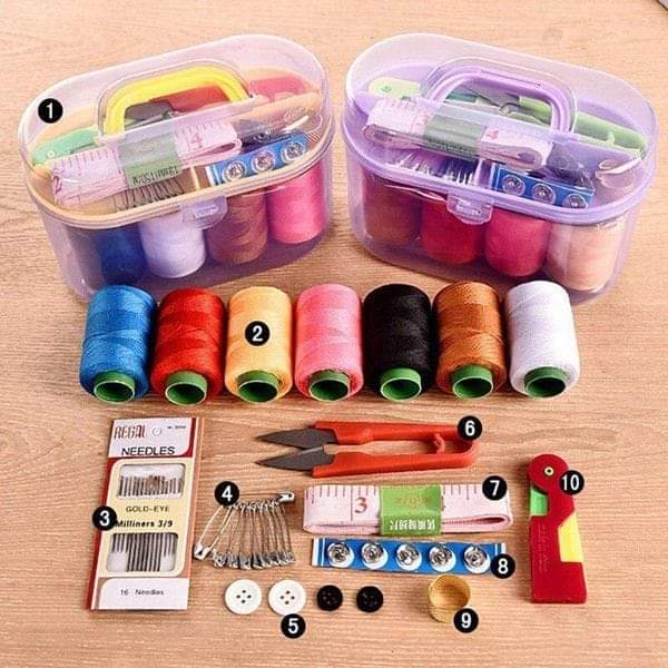 CBC Portable sewing kit  Sewing and Crotchet Work Needle set sewing set Home N travel sewing kit