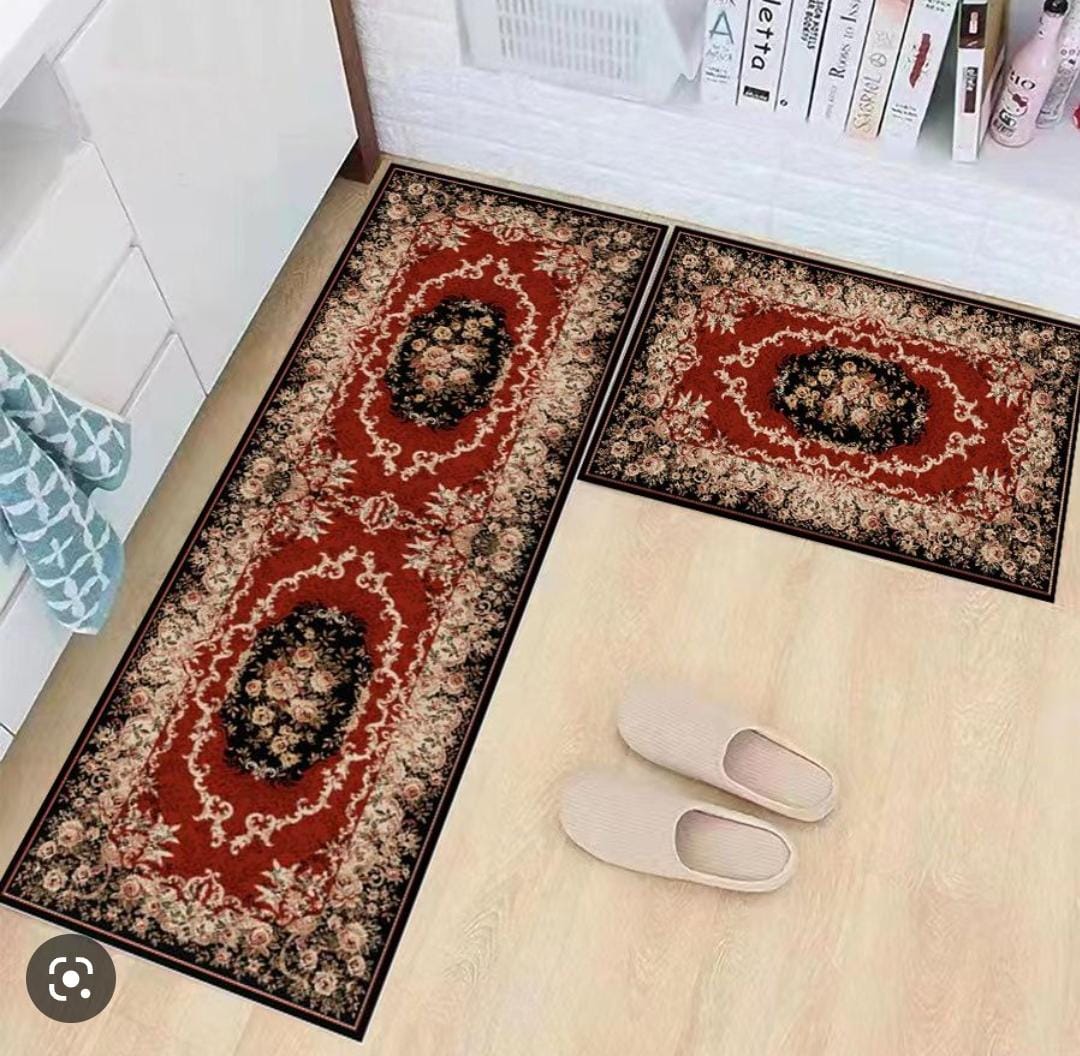 2pcs 3D kitchen mats set of 2pcs 40 by120cm Aesthetic 3D mats