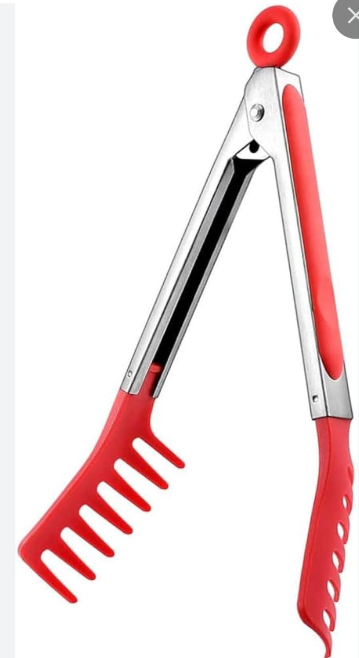 Multifunctional bread clamp bbq nonstick coloured tong kitchen clip bread/meat/steak holder
