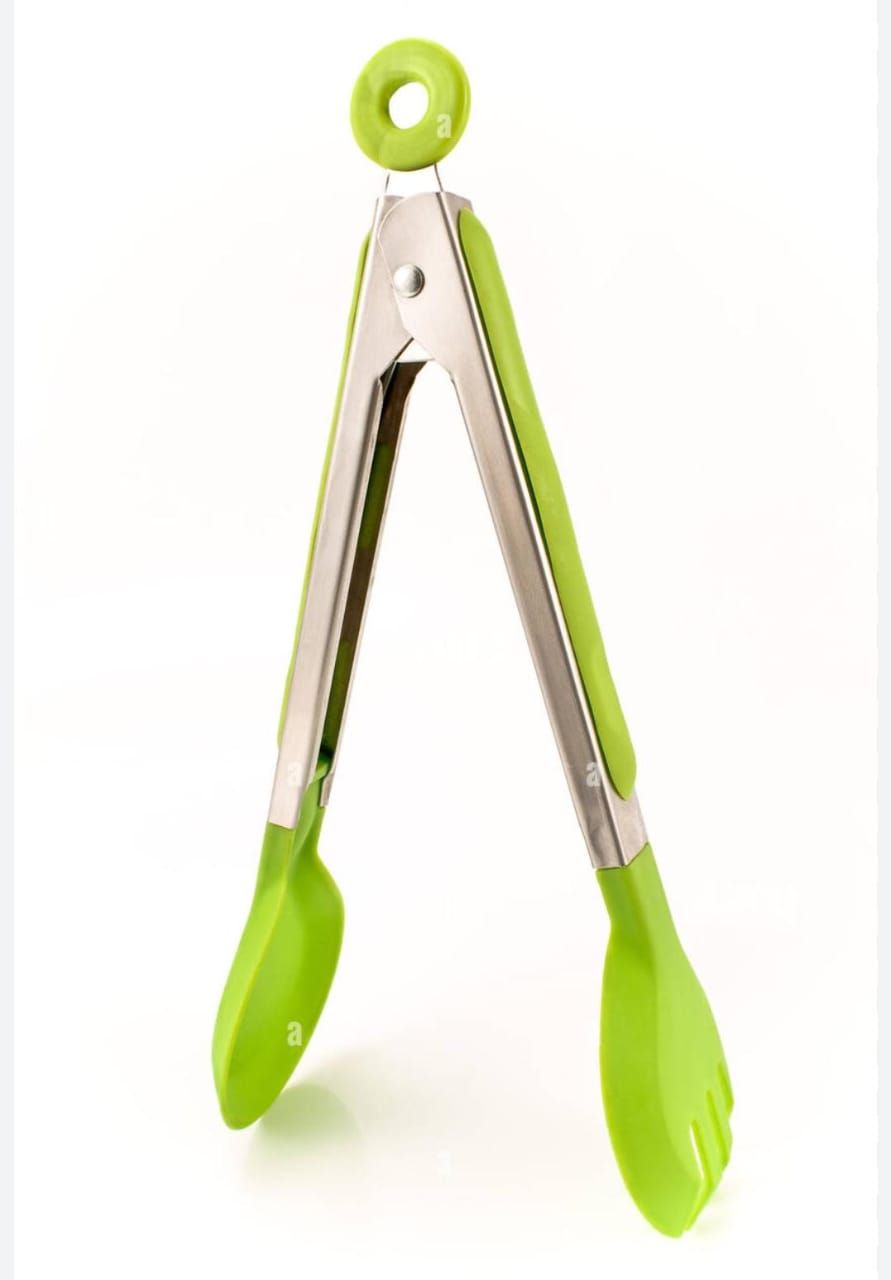 Multifunctional bread clamp bbq nonstick coloured tong kitchen clip bread/meat/steak holder