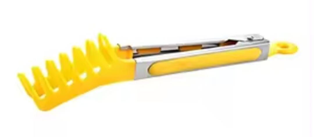 Multifunctional bread clamp bbq nonstick coloured tong kitchen clip bread/meat/steak holder