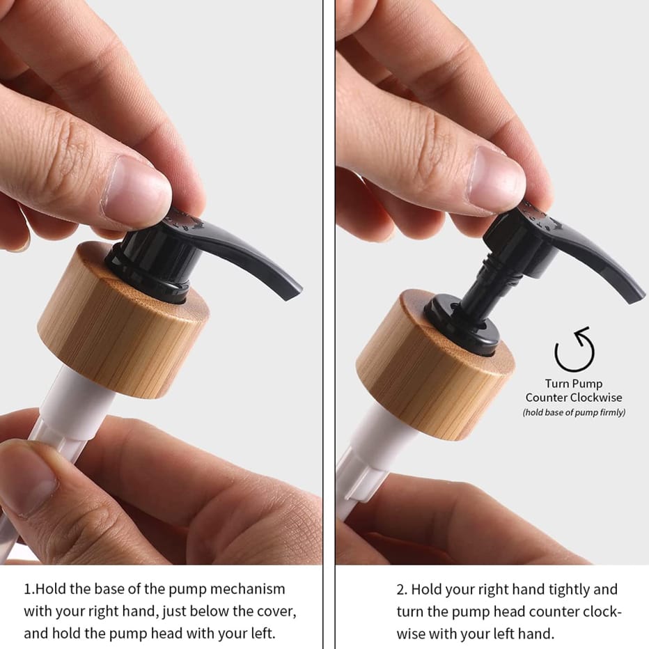 3in1 HANDS - DISHES, SOAP - LOTION branded  and unbranded Refillable ceramic
