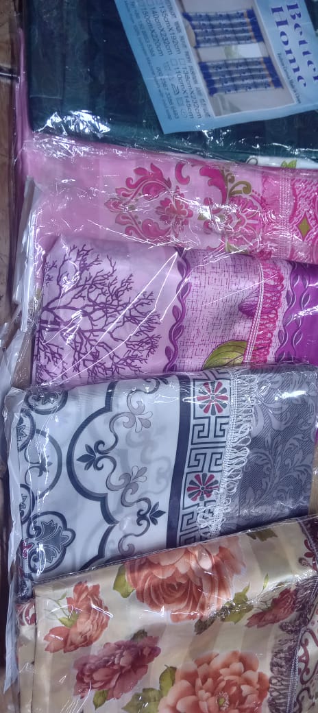 1PC Cloth Curtain Home Decor Door/Window Curtains Printed Style 1M(L) x 2M(H)- multicolor/affordable