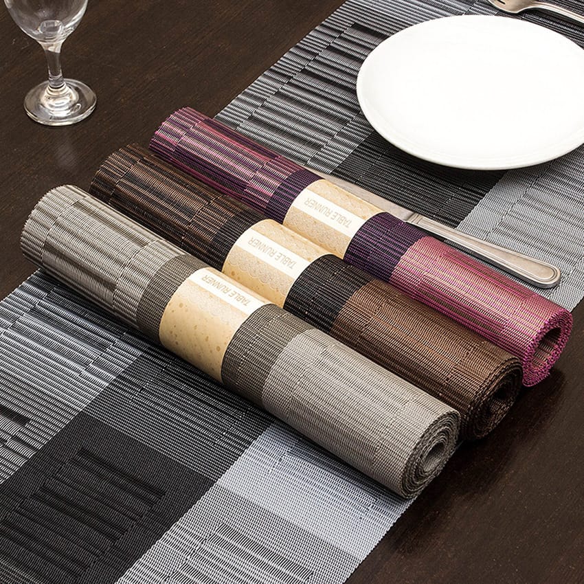 6Pcs table PVC table mats aesthetic for food serving