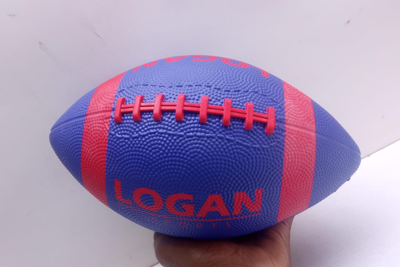 HIGH QUALITY RUGBY BALLA rugby training ball is a specialized ball designed to enhance players' skills in passing, catching, and kicking. It is available  size 9 for  players,. Made from durable synth