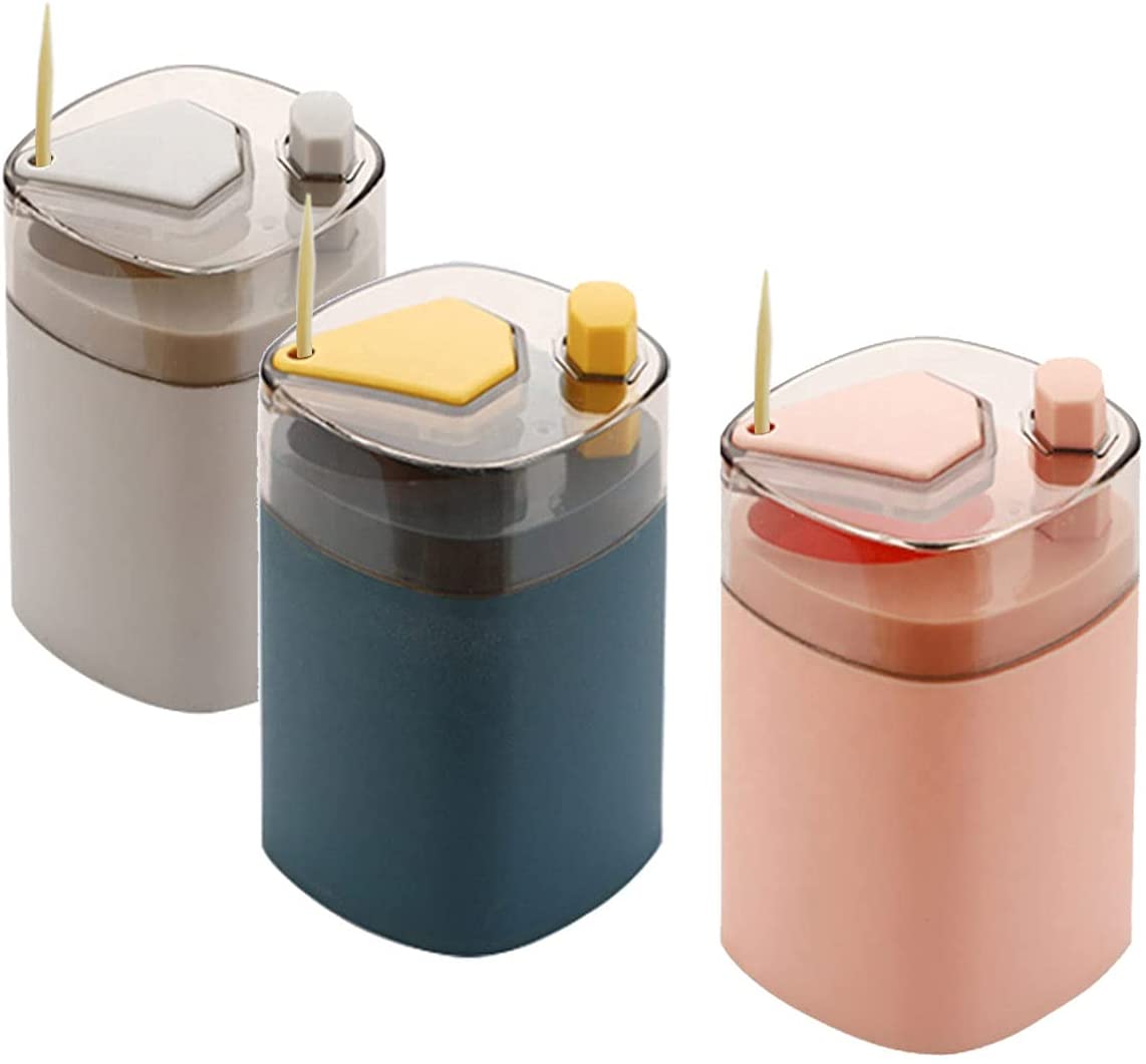 *SPECIAL OFFER 🔥*

*Automatic toothpicks holder now available 
*Material ABS*Classic and Luxurious Automatic Pop Up Toothpick Holder Dispenser

Features: -

This creative toothpick dispenser is made