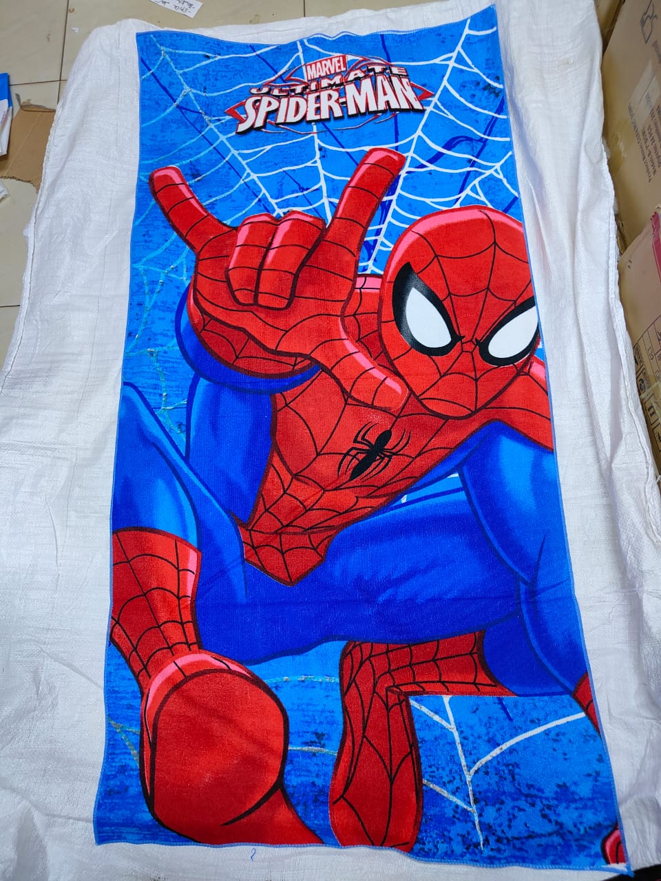 *Restocked‼️Cartoon Themed Towels*
 ▪️Size 70 cm * 140 cm
 ▪️ It's an amazing feeling to wrap your kid in a soft, absorbent, fluffy bath towel after a warm shower! Made of 100% cotton fabric, this tow