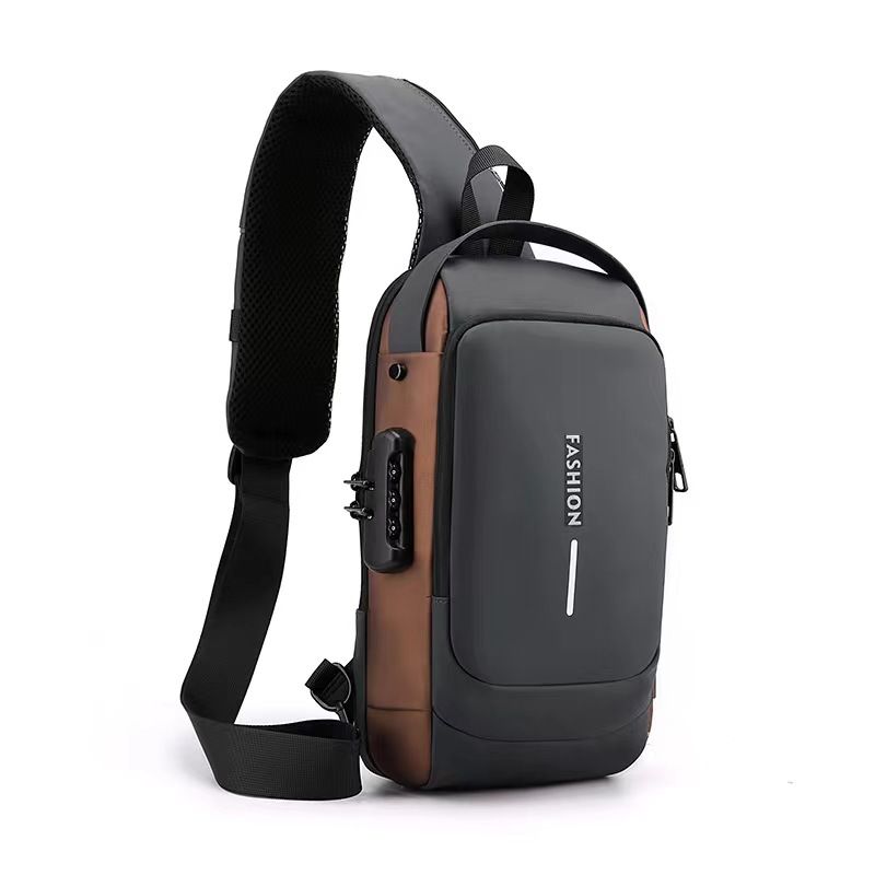 Crossbody Bag Men 2024 Fashion Brand Men's Chest Bag Tooling Motorcycle Backpack Trend Sports Waterproof Shoulder Bag The Quality Of the Whole Network Is First