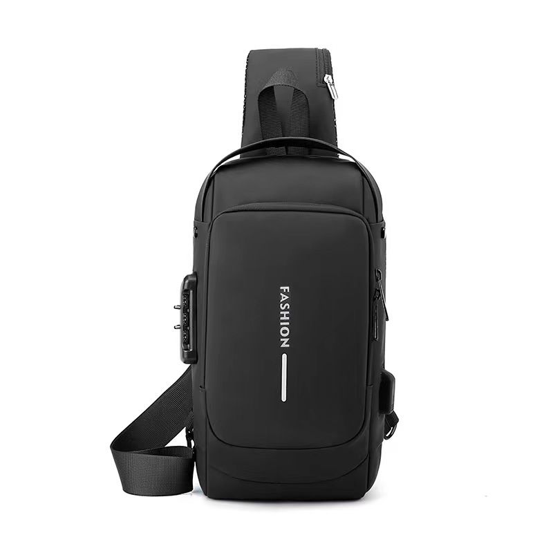 Crossbody Bag Men 2024 Fashion Brand Men's Chest Bag Tooling Motorcycle Backpack Trend Sports Waterproof Shoulder Bag The Quality Of the Whole Network Is First