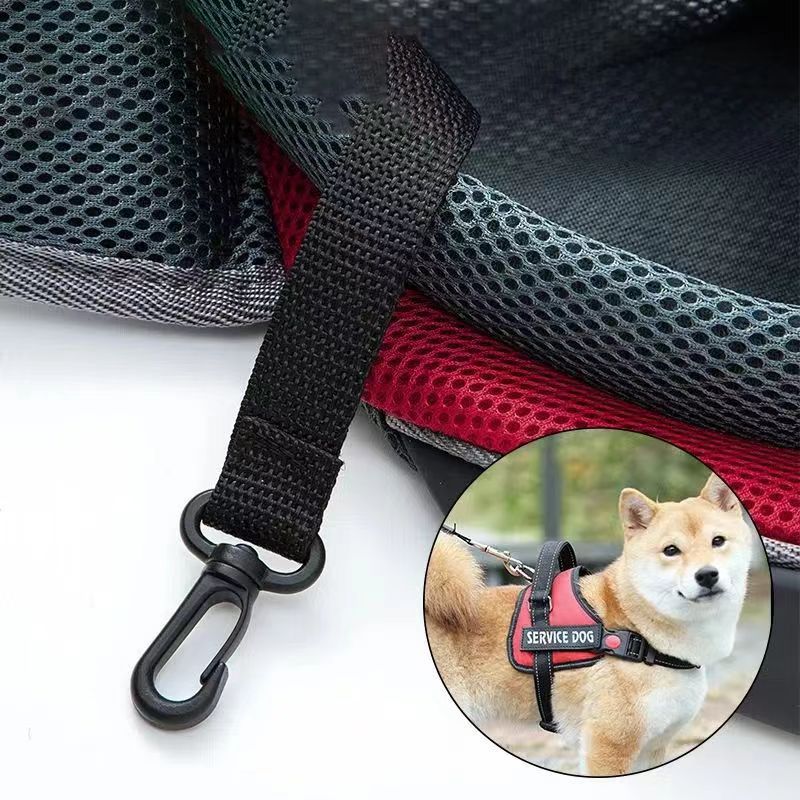 Pet Shoulder Travel Bag Great Puppy Carrier Sling Hands-Free for Walking Your Pet Dog Cat Pet Puppy Outdoor Reversible Pouch Mesh Shoulder Carry Bag Tote Handbag Carrier