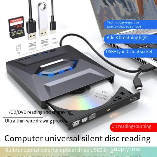 Exclusive discounts for 4in1 multifunctional external drives DVD can
