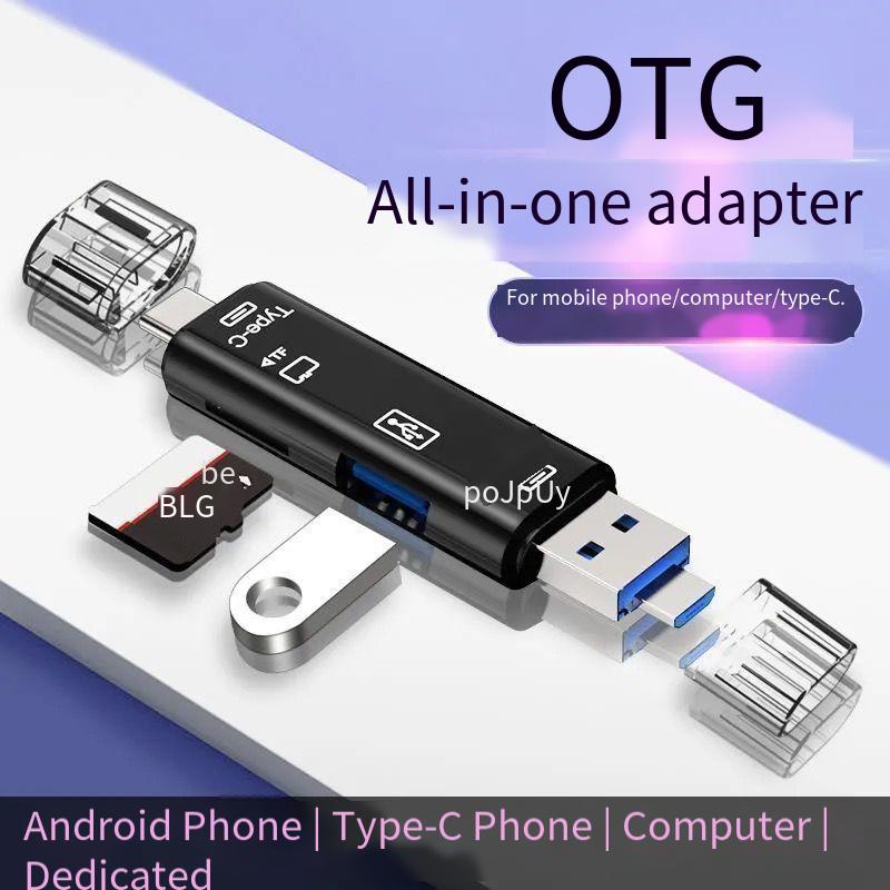 All-in-one OTG card reader usb3.0 high-speed universal tf card multifunctional computer SLR camera car phone Card Readers