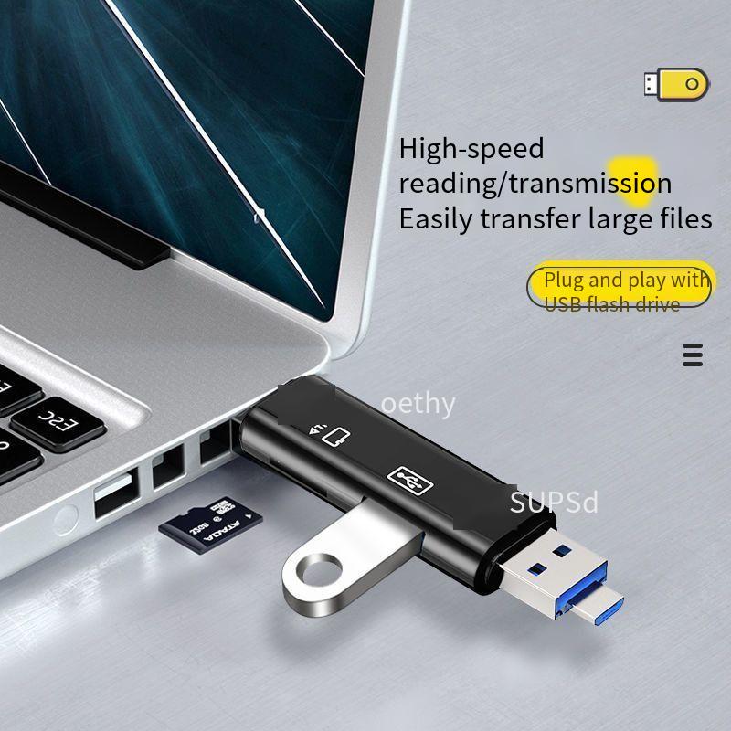 All-in-one OTG card reader usb3.0 high-speed universal tf card multifunctional computer SLR camera car phone Card Readers