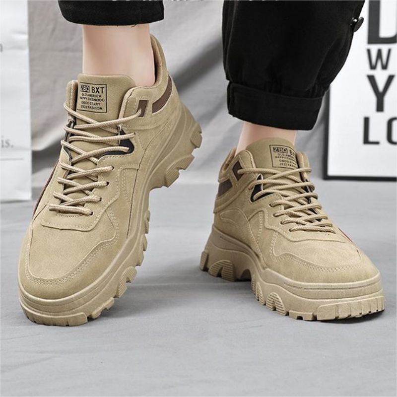 Men's Fine Workmanship Breathable Labor Protection Shoes Thick Soles Non-Slip Cargo Casual Sports Shoes sports shoes