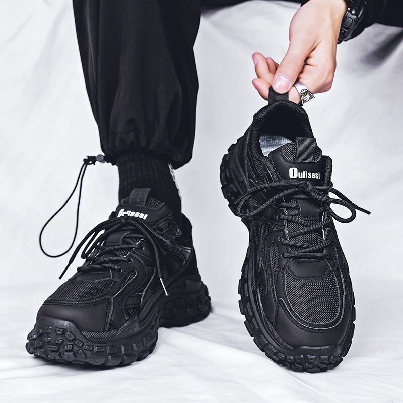 Men's Fine Workmanship Breathable Running Shoes Thick Soles Non-Slip Casual Sports Shoes running shoes