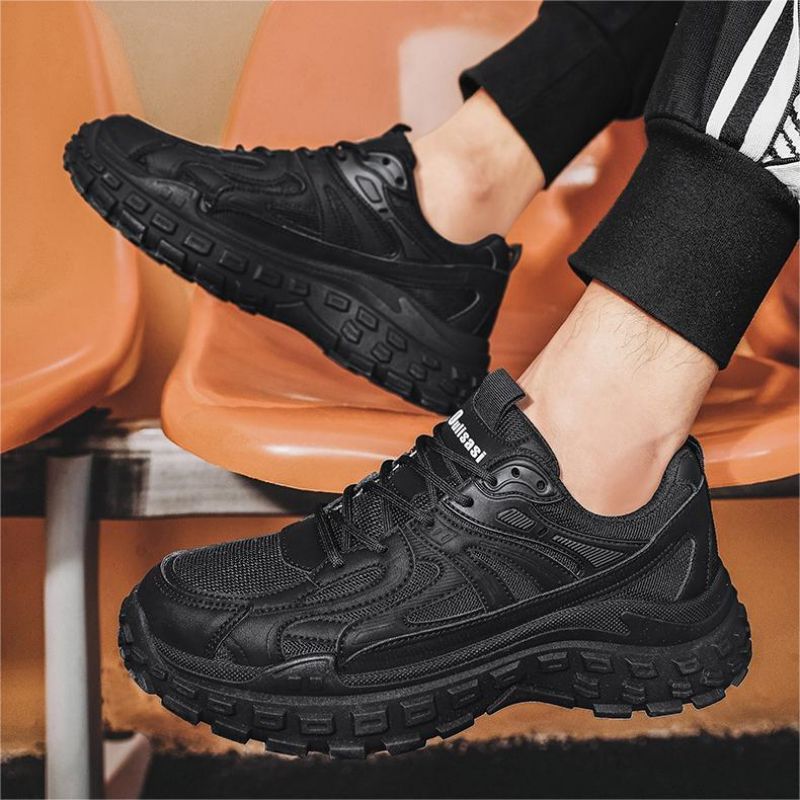 Men's Fine Workmanship Breathable Running Shoes Thick Soles Non-Slip Casual Sports Shoes running shoes
