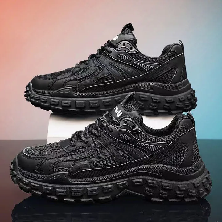 Men's Fine Workmanship Breathable Running Shoes Thick Soles Non-Slip Casual Sports Shoes running shoes