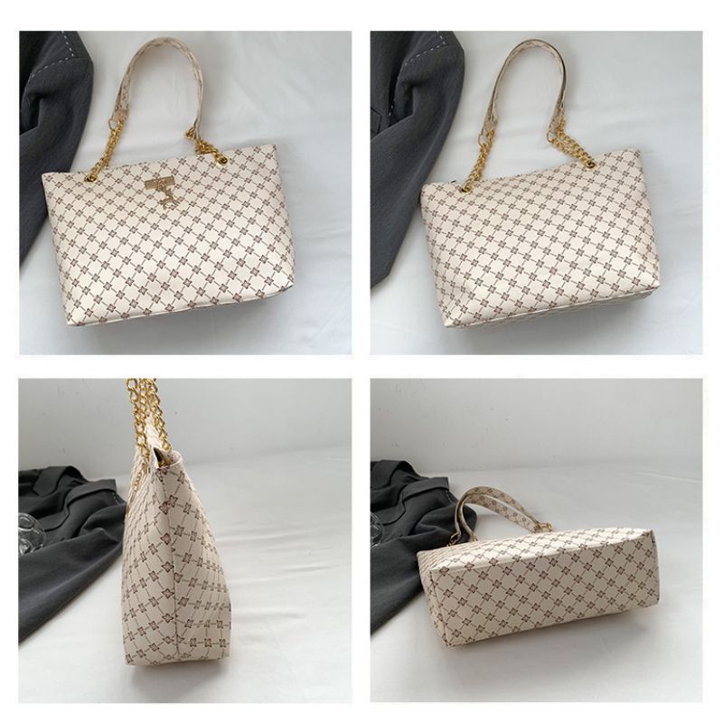 Urban Simple Fine Workmanship Large Capacity Ladies Fashion Student Class Shoulder Tote Bag Shoulder Bags
