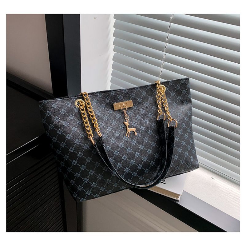 Urban Simple Fine Workmanship Large Capacity Ladies Fashion Student Class Shoulder Tote Bag Shoulder Bags