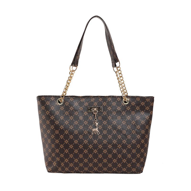 Urban Simple Fine Workmanship Large Capacity Ladies Fashion Student Class Shoulder Tote Bag Shoulder Bags