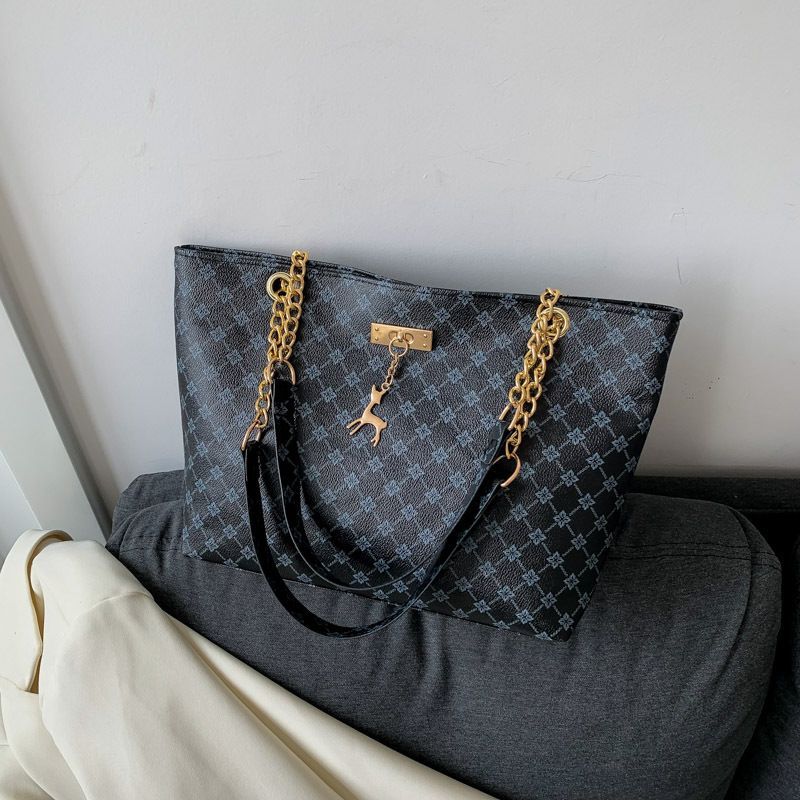 Urban Simple Fine Workmanship Large Capacity Ladies Fashion Student Class Shoulder Tote Bag Shoulder Bags
