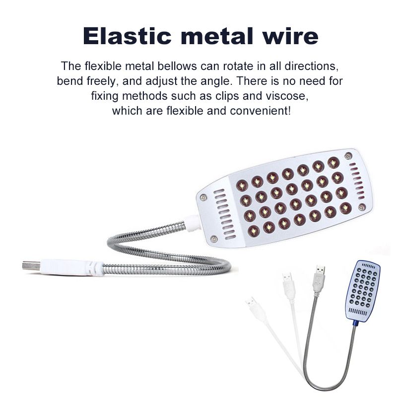 USB table lamp night light high-brightness LED with switch small portable study and work eye protection plug-in  USB plug plug and play