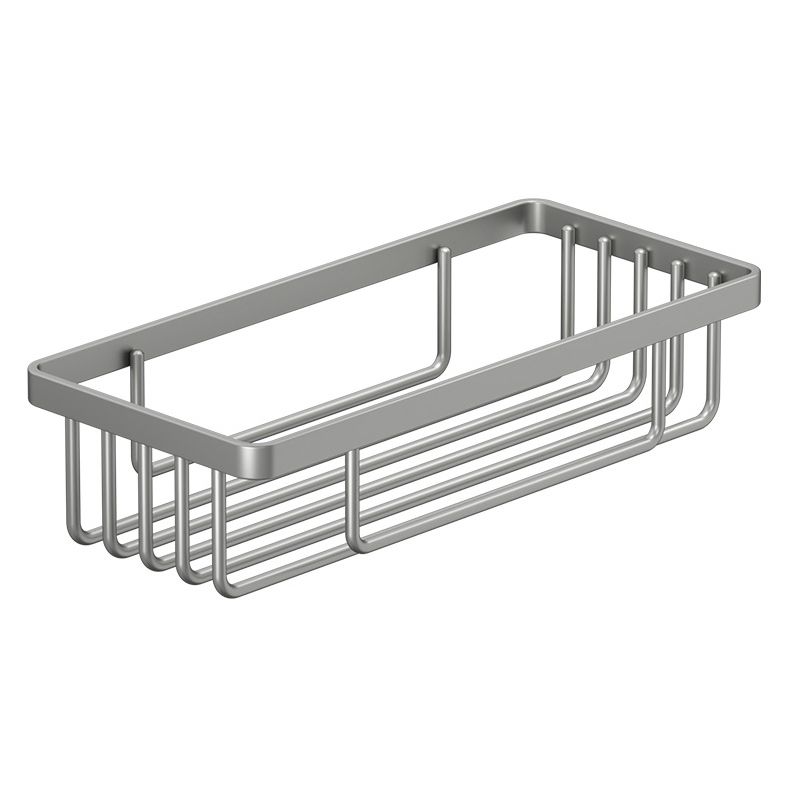 Wall-mounted storage net basket wall-free perforated seamless carbon steel toilet tissue holder bathroom kitchen