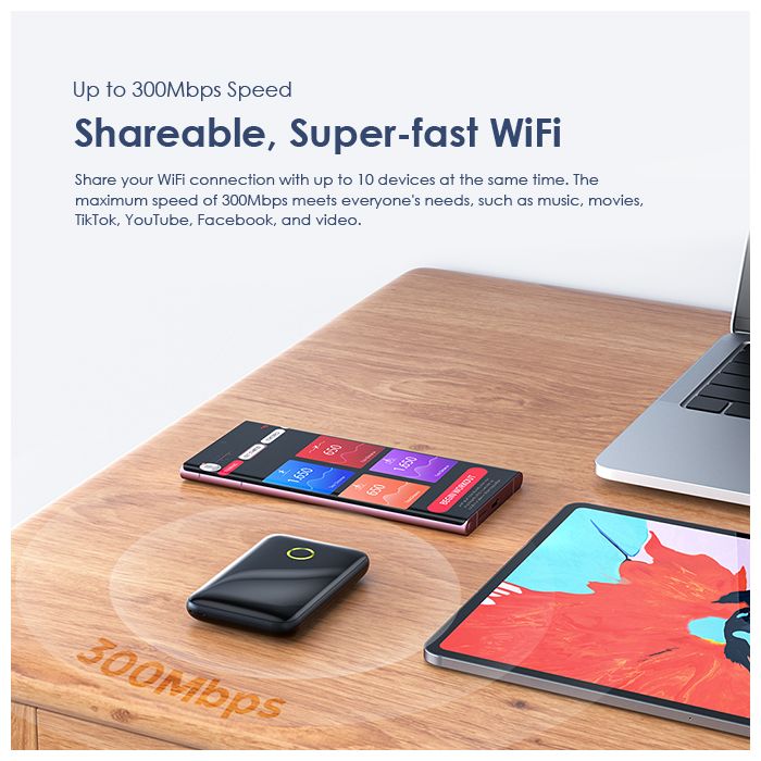 oraimo sharable WiFi 4G Mobile Hotspot MIFI open to all networks, including Faiba,