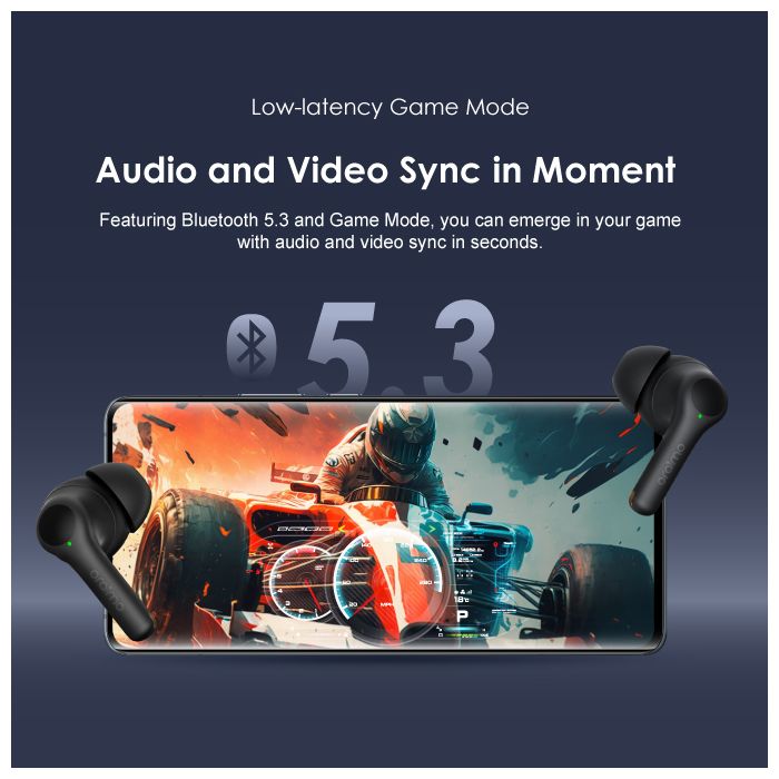 oraimo FreePods 3C ENC Calling Noise Cancellation Long Playtime True Wireless Earbuds