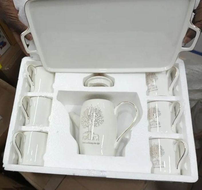 Classic Ceramic Mugs For Tea/Coffee Set(6) (Vikombe) dinning accessories High Quality Ceramic mug Perfect for Coffee, Tea, Hot Chocolate, Milk etc