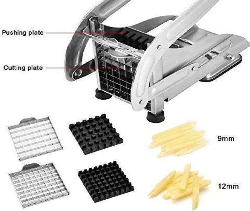 Chips/ French Fries Potato Chipper Slicer Stainless Cutter