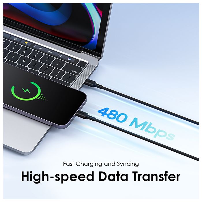 Oraimo USB TYPE C TO TYPE C FAST CHARGING CABLE