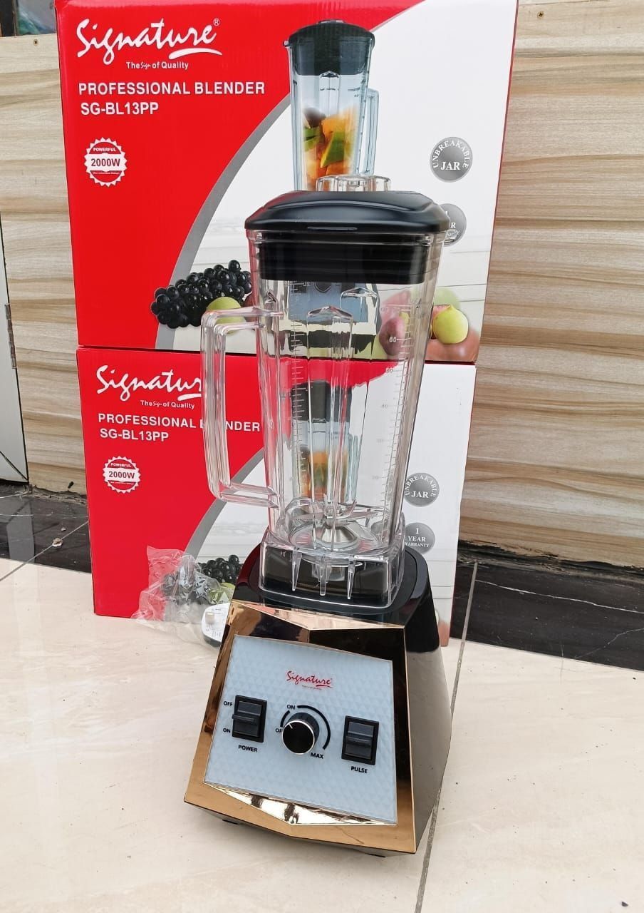 Signature 2000W Professional Blenders SG-BL13PP (2.0 Ltr One Jar)
