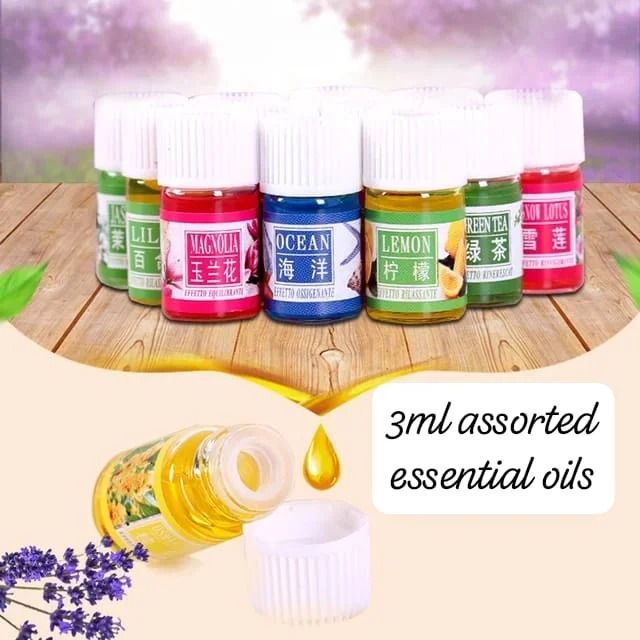 12 Pack Aromatherapy Diffuser / Humidifier Essential Oil for Indoors