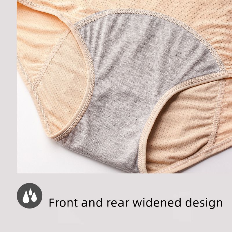 3PCS Women Panties Large Size 3pcs/Set Leak Proof Menstrual Panties Women Period Underwear Sexy Pants Incontinence Underwear Briefs Dropshipping