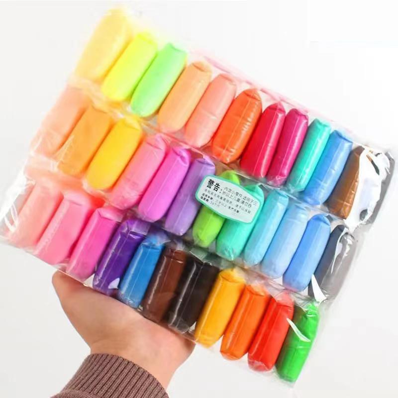 36 PCs  Dry Plastercine/ Modeling Clay/Playdough